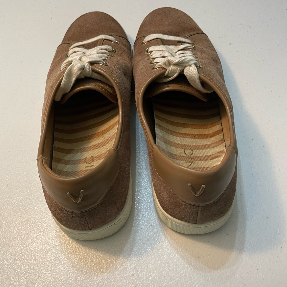 Vionic Womens Tan Lace-Up Sneakers Size 9.5 SB-M - Picture 3 of 4